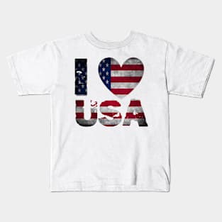 I love usa Kids T-Shirt